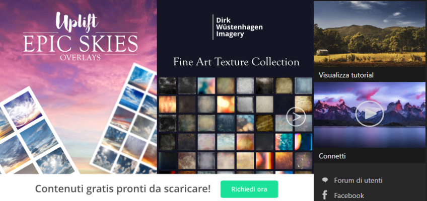 Affinity Photo 1.6 Nuovi Cieli con il Bonus Pack