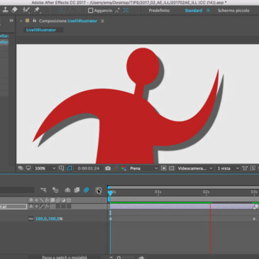 After Effects e l’integrazione con Illustrator