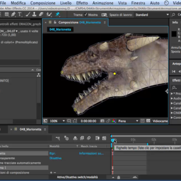 After Effects CC Animazioni ed Effetti con lo Strumento Marionetta