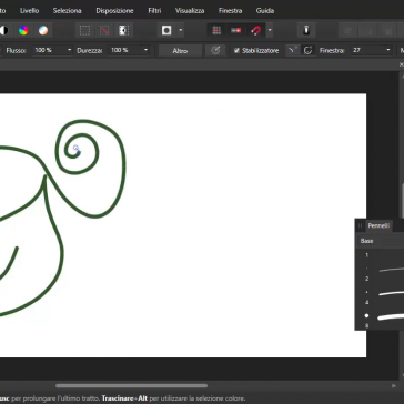 Affinity Photo 1.6 Novità Strumento Pennello