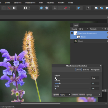 Affinity Photo Unione Fuoco