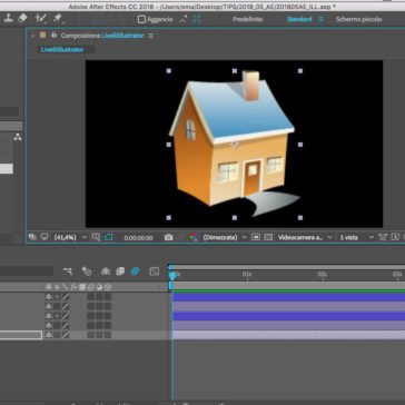 After Effects e Illustrator Crea Forme da Livello Vettoriale