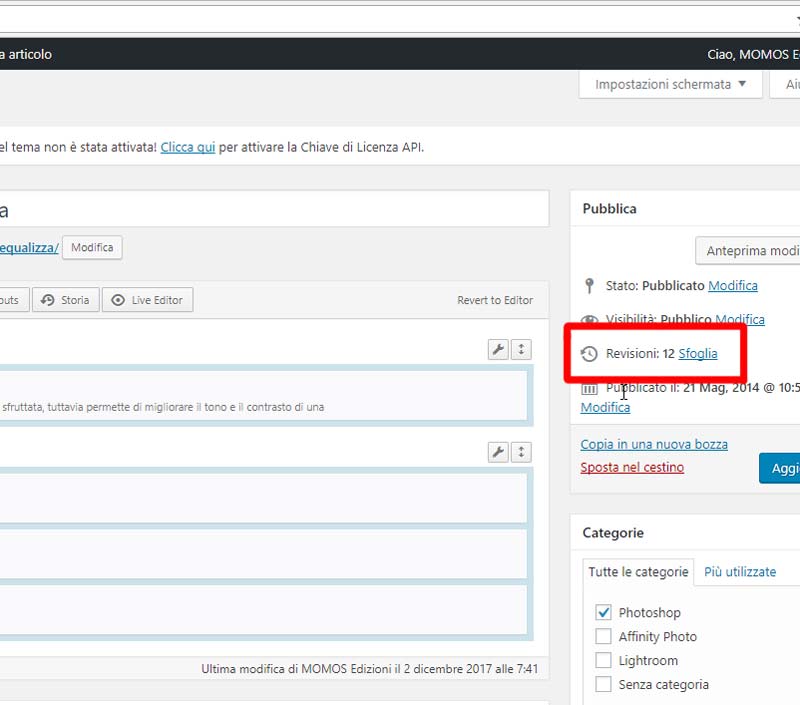wordpress_revisioni_dove_si trova_1