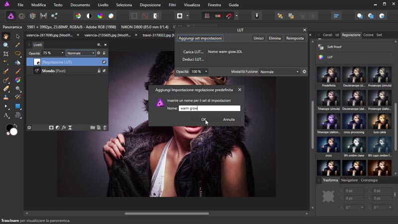 Affinity_Photo_Caricare_Creare_LUT_2