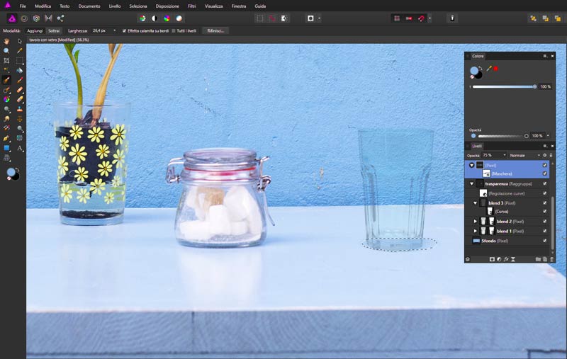 Creare-una-trasparenza-del-vetro-di-un-bicchiere-in-Affinity-Photo_5