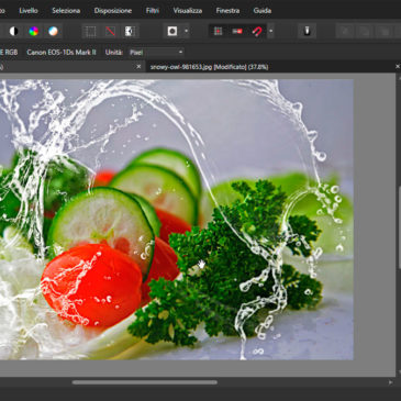 Nitidezza senza aloni in Affinity Photo