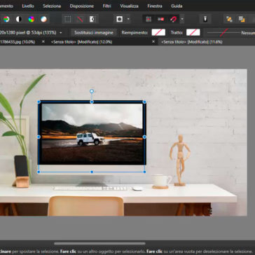 Creare modelli in Affinity Photo 1.8