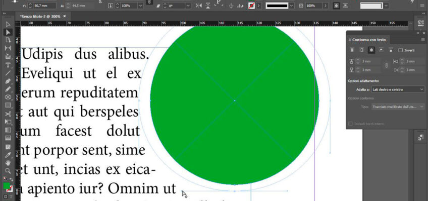 Perfezionare il contorno degli oggetti in InDesign