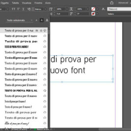 Usare Google Fonts in InDesign