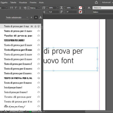 Usare Google Fonts in InDesign