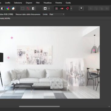 Effetto high key in Affinity Photo