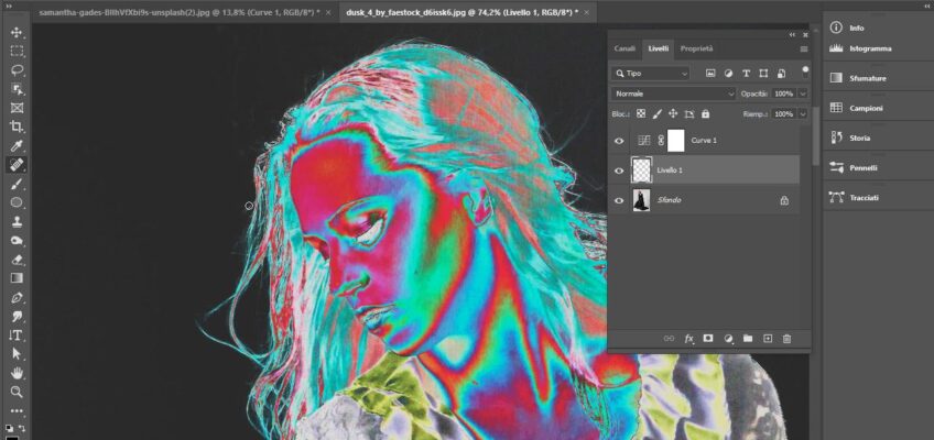 Photoshop visualizzare difetti nell’immagine