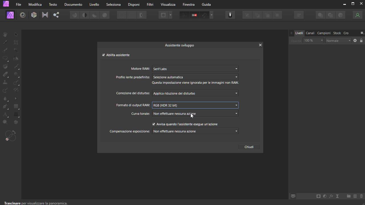 Affinity Photo Creare un HDR da una Foto_1